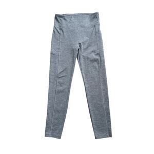 BALLY Womens Size Medium Gray Cropped Yoga Gym Workout Leggings Pants